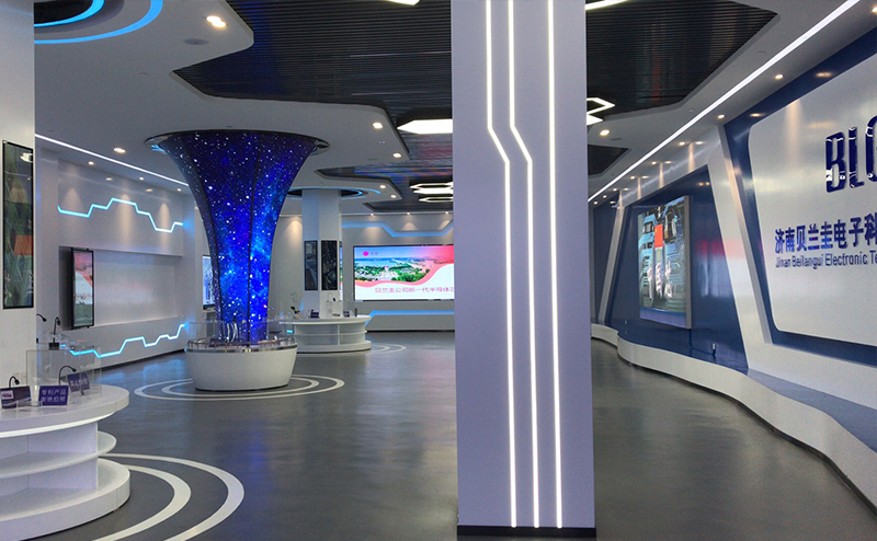 濟南貝蘭圭電子科技公司45000平廠房裝修